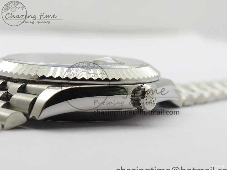 MiroTime 0414 DateJust 41MM 126334 904L SS VRF 1:1 Best Edition Black Dial Stick Markers on SS Jubilee Bracelet A Trendy 2901